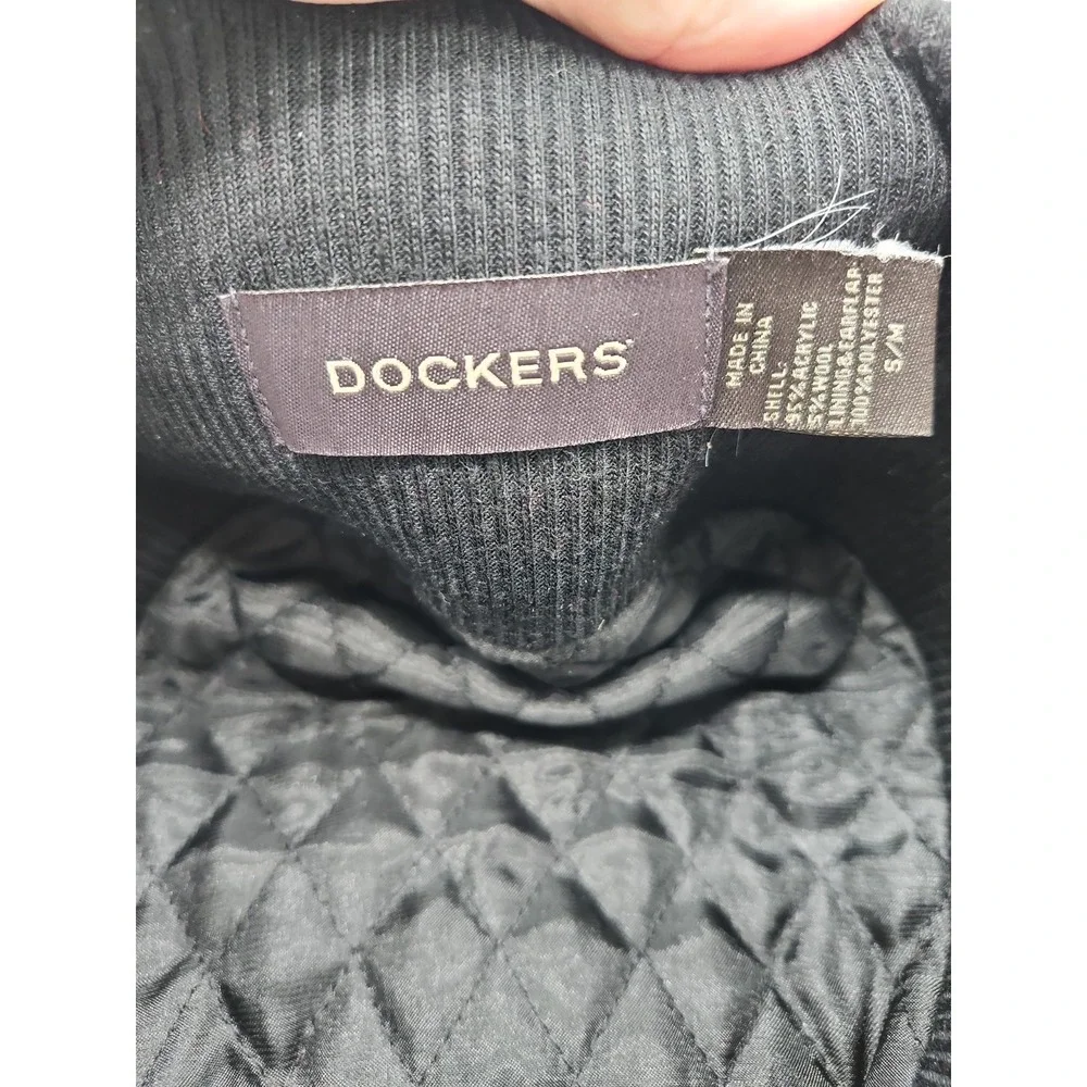 Dockers black acrylic